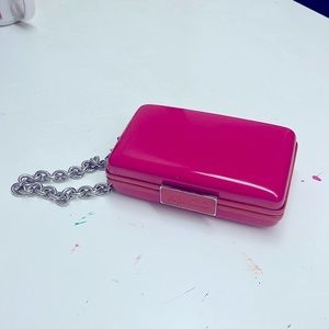 Kenzo- Fuschia clutch , super cute , perfect for a wedding or to go out